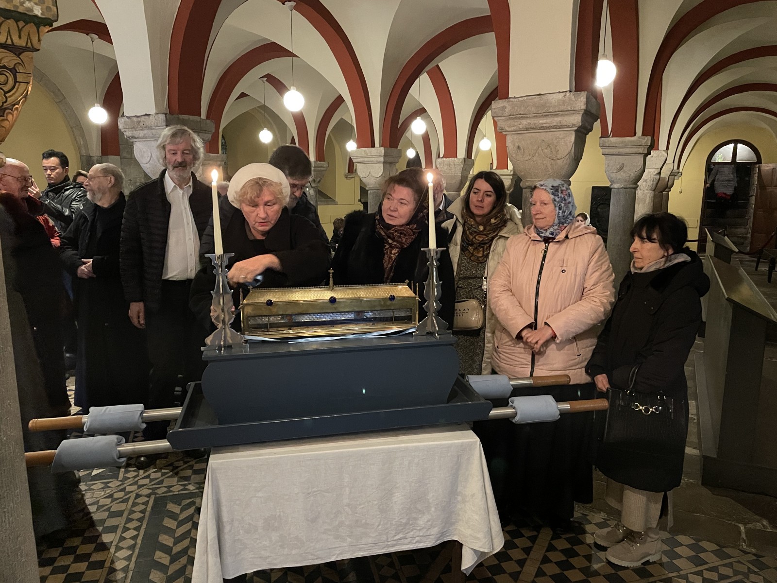 Состоялось паломничество к Поясу Пресвятой Богородицы в базилике Успения Божией Матери в Маастрихте